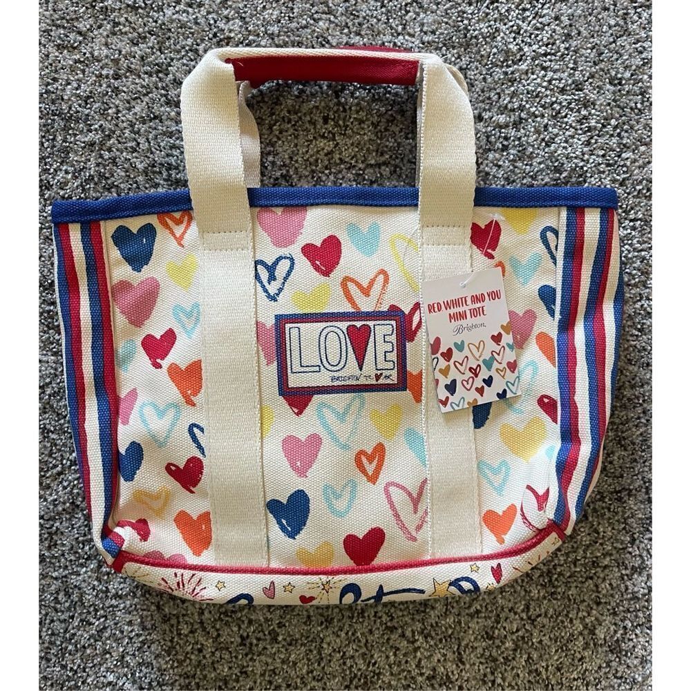 ❤️Brighton Red White & You Mini Tote